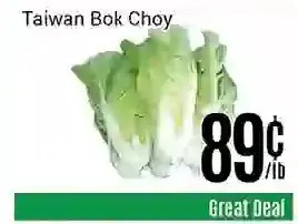 Nations Fresh Foods Taiwan bok choy offer