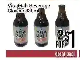 Nations Fresh Foods Vita malt beverage classic offer