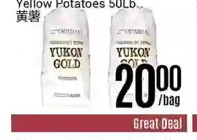 Nations Fresh Foods Yellow potatoes offer