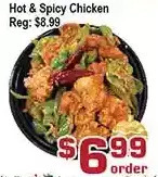 Top Food Supermarket Hot & spicy chicken offer