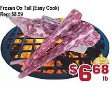 Top Food Supermarket Frozen ox tail offer