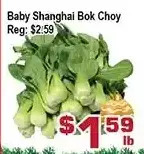 Baby shanghai bok choy