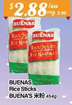 Btrust Supermarket Buenas rice sticks offer