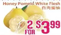 Grant's Foodmart Honey pomelo white flesh offer