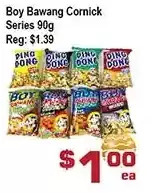 Top Food Supermarket Boy bawang cornick series offer