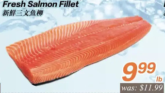 Seasons Foodmart Fresh salmon fillet offer