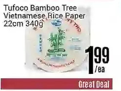 Nations Fresh Foods Tufoco bamboo tree vietnamese rice paper offer