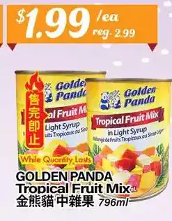 Btrust Supermarket Golden panda tropical fruit mix offer