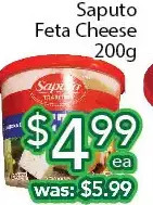 Ample Food Market Saputo feta cheese offer