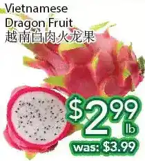 Ample Food Market Vietnamese dragon fruit offer