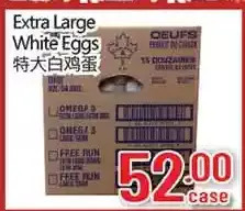 Hong Tai Supermarket Extra large white eggs offer