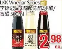 Hong Tai Supermarket Lkk vinegar series offer