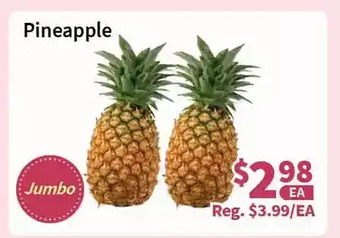 Blue Sky Supermarket Pineapple offer