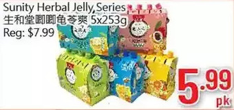 Hong Tai Supermarket Sunity herbal jelly series offer