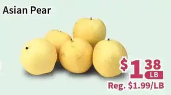 Blue Sky Supermarket Asian pear offer