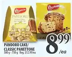 Al Premium Food Mart Pandoro cake/classic panettone offer