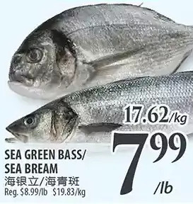 Al Premium Food Mart Sea green bass/ sea bream offer