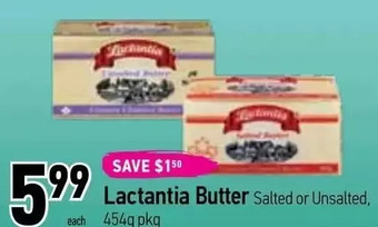 Coppa's Fresh Market Lactantia butter offer