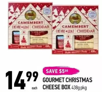 Coppa's Fresh Market Gourmet christmas cheese box offer