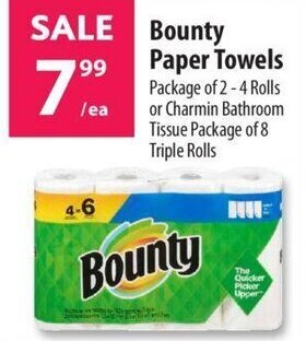 Co-op Bounty Paper Towels offer