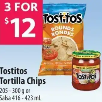 Co-op Tostitos Tortilla Chips 205-300 g or Salsa 416-423 ml offer