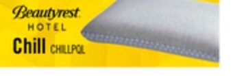 The Brick Beautyrest® hotel chill pillow offer
