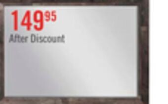 The Brick Derekson mirror offer
