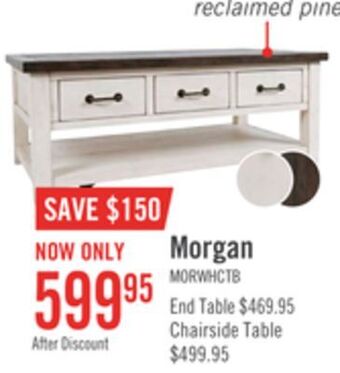 The Brick Morgan coffee table - white offer