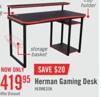 The Brick Herman gaming desk offer