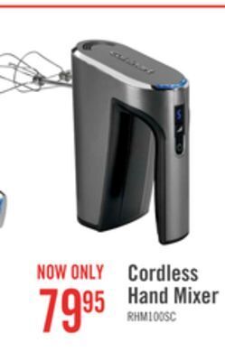 The Brick Cuisinart evolutionx™ cordless rechargeable 5-speed hand mixer - rhm-100c offer