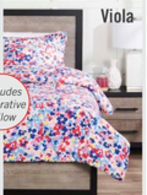 The Brick Viola 3-piece twin comforter set offer