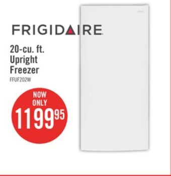 The Brick Frigidaire 20 cu. ft. upright freezer - ffuf2021aw offer