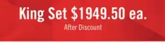 The Brick Beautyrest elegance euro or exquisite euro pillowtop king mattress set offer