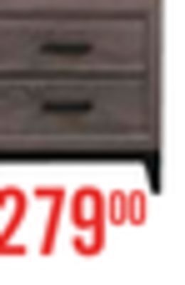 The Brick Kate nightstand - grey offer