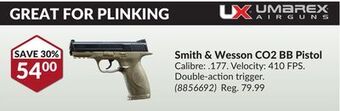 Princess Auto Smith & wesson co2 bb pistol offer