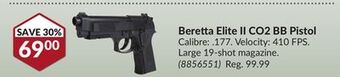 Princess Auto Beretta elite ii co2 bb pistol offer