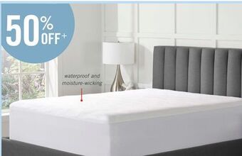 The Brick Bedgear air-x queen mattress protector offer