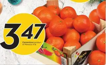 Sobeys Clementines product of Morocco 4lb offer