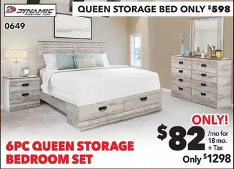 Surplus Furniture Millbrook 6-piece storage bedroom set offer