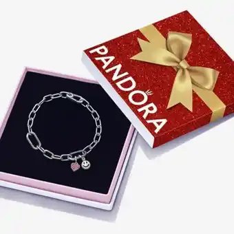 Pandora Pandora me ensemble-cadeau de bracelet chaîne de liens d’amour heureux offer