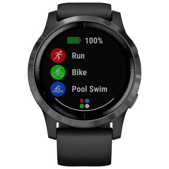 Best Buy Garmin vivoactive 4 45mm gps watch with heart rate monitor - slate/black offer