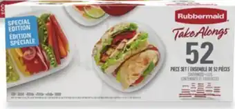 Walmart 52-piece takealongs food storage sets offer