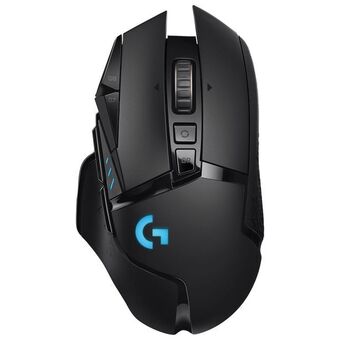 Best Buy Logitech g502 lightspeed 25600 dpi wireless optical gaming mouse - black offer