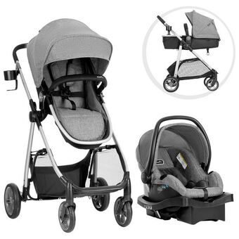 Best Buy Evenflo omni plus modular travel system with litemax sport infant car seat - grey offer