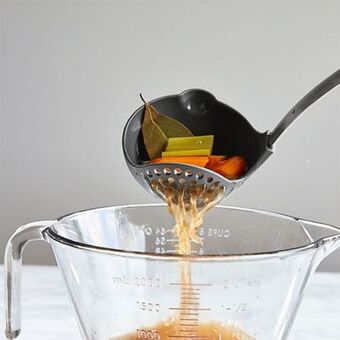 Nylon straining ladle