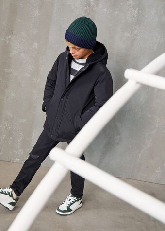 Mango Hooded water-repellent coat offer