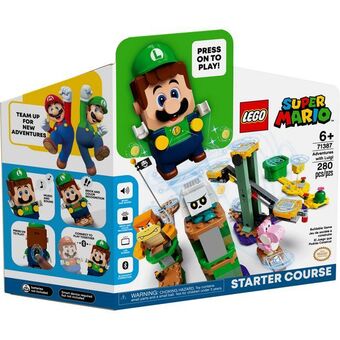 Best Buy Lego super mario: adventures with luigi starter course - 280 pieces (71387) offer