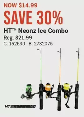 Cabela's Ht neonz ice combo offer