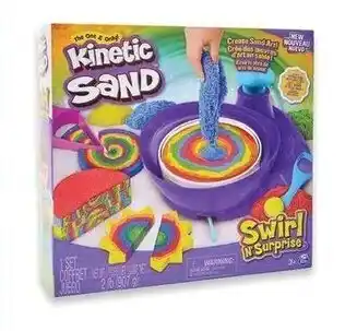 Walmart Kinetic Sand Swirl N' Surprise offer