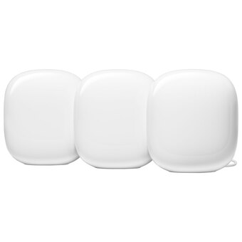 Best Buy Google nest wifi pro wi-fi 6e router - snow - 3 pack offer